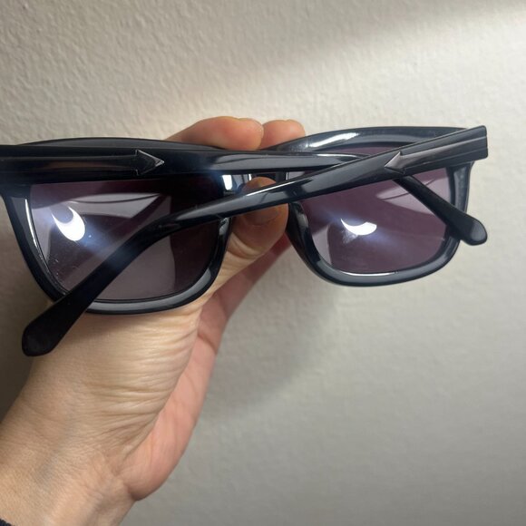 Karen Walker Deep Freeze Black Sunglasses - Celeb Fav mid 2000s Bella Hadid 2016 main image 7